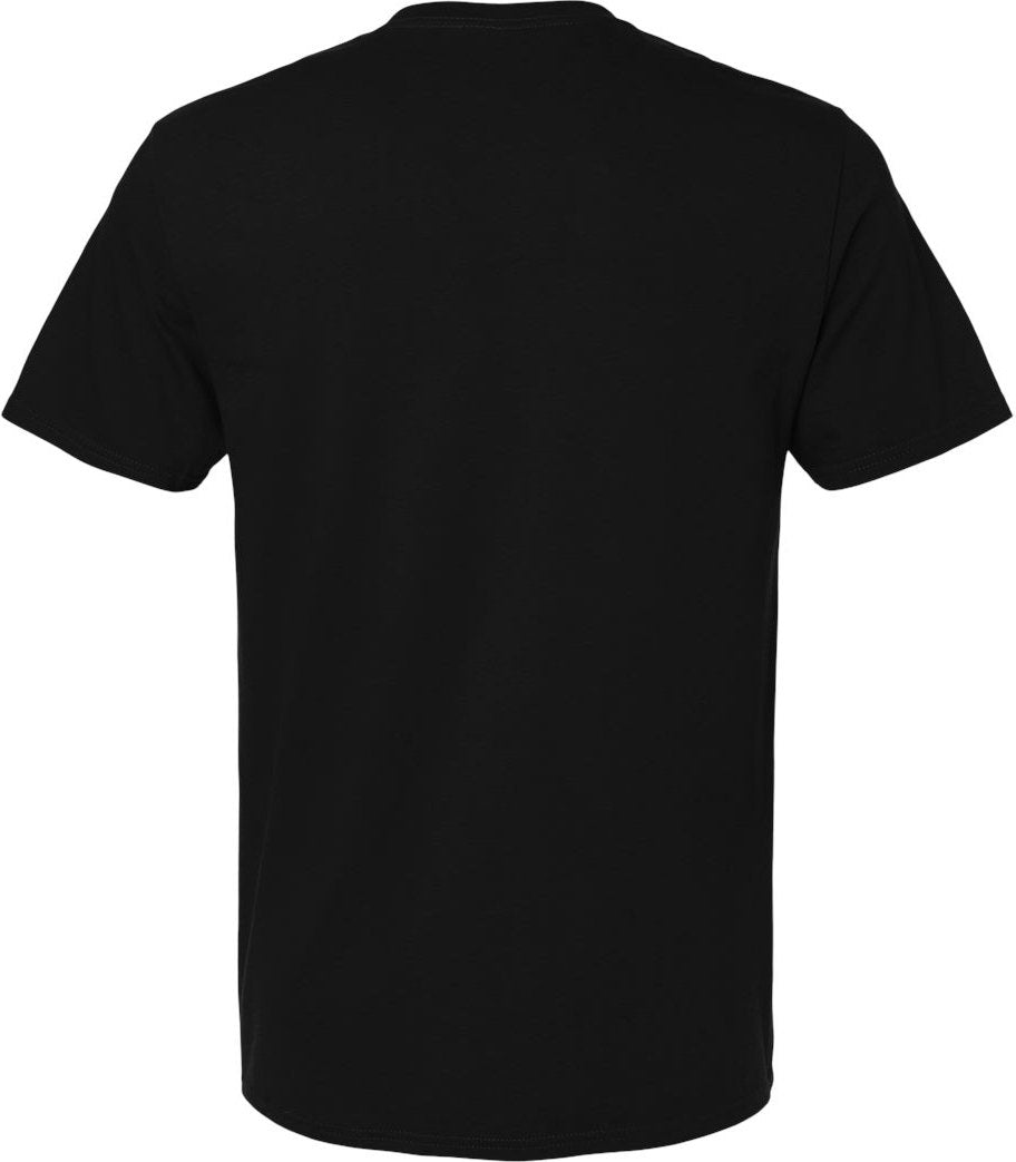 Front View of Black Ink Premium Cotton T-Shirt - 570MR
