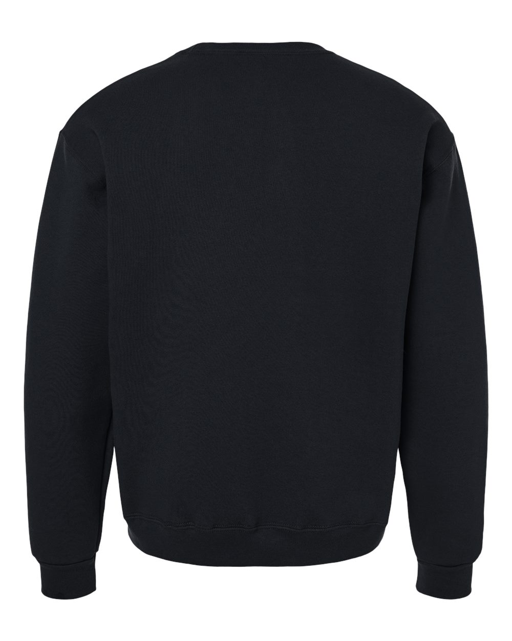 Front View of Black Ink Rugged Crewneck Sweatshirt - C12MR