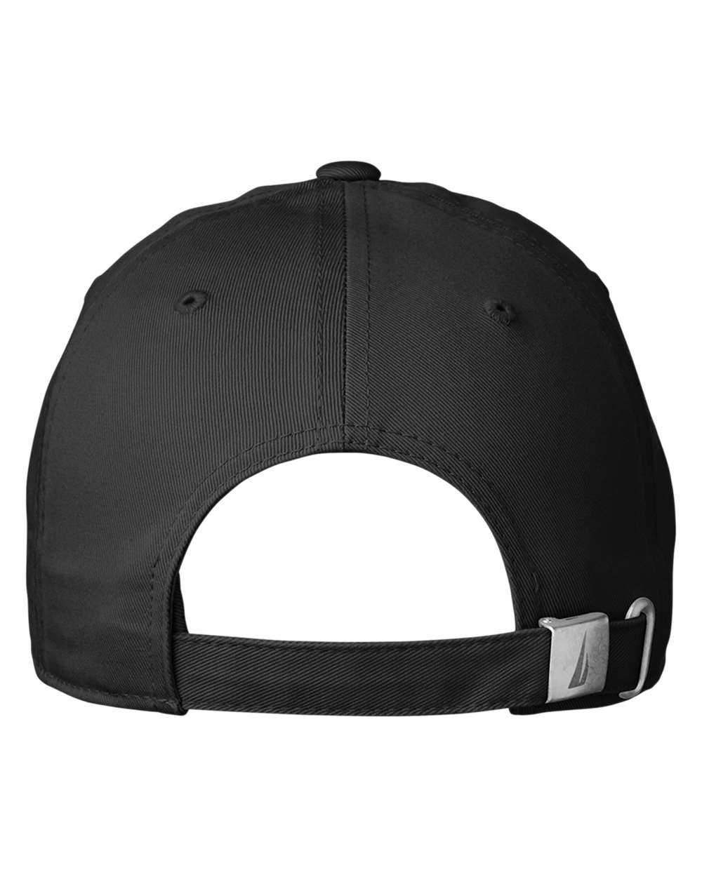 Front View of Black J-Class Baseball Cap - N17606