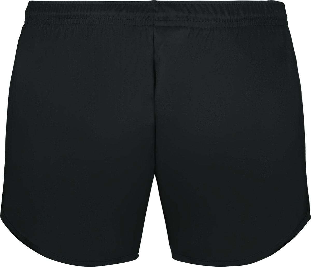 Rear View of BLACK LADIES B-CORE TRACK SHORT