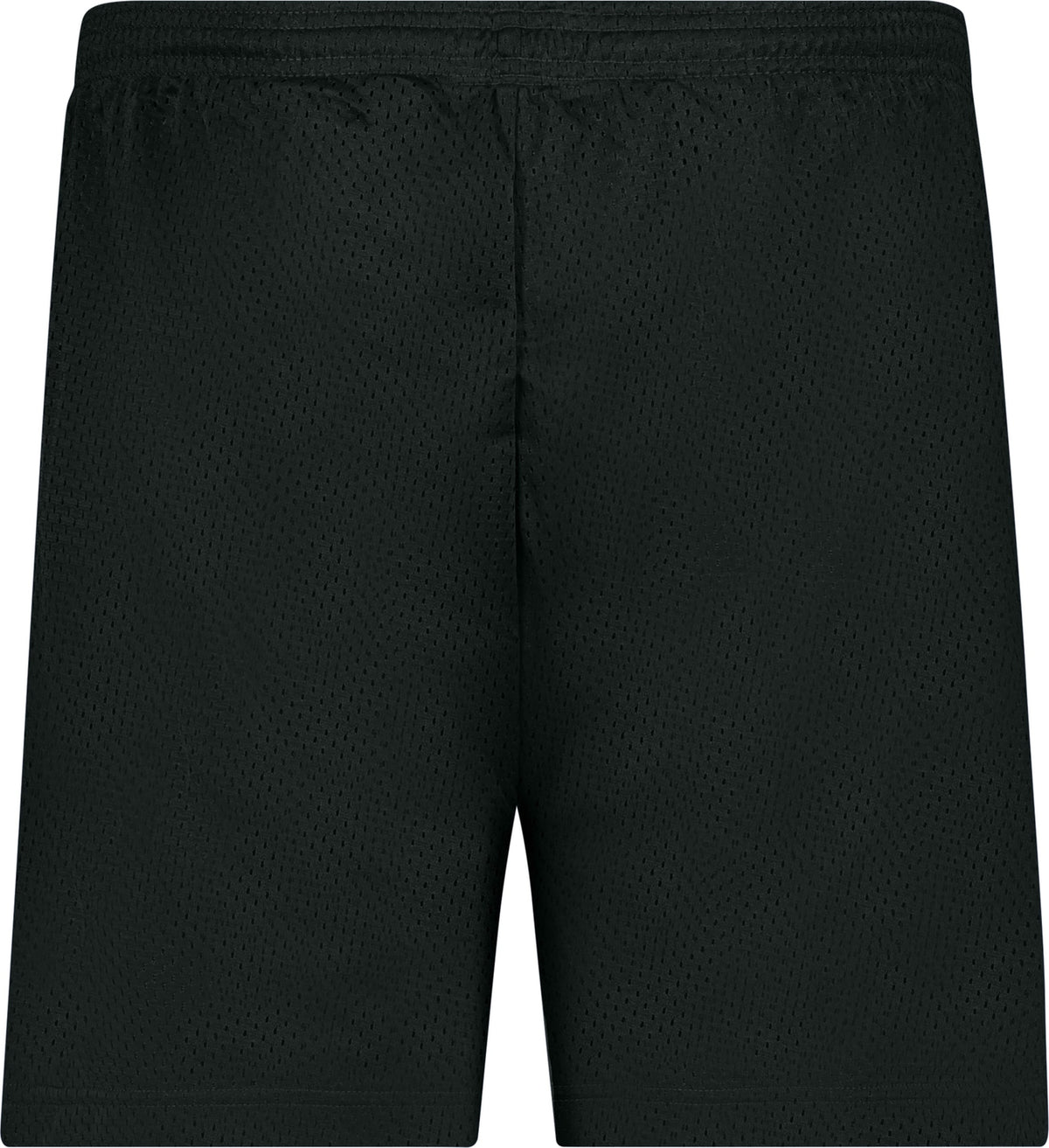 Rear View of BLACK LADIES MESH/TRICOT SHORT