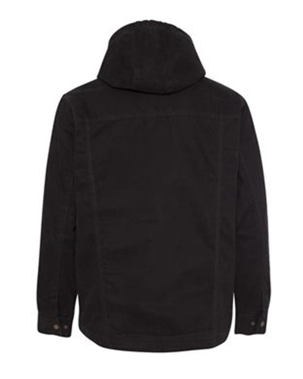 Front View of Black Laredo Boulder Cloth™ Canvas Jacket with Thermal Lining Tall Sizes - 5090T