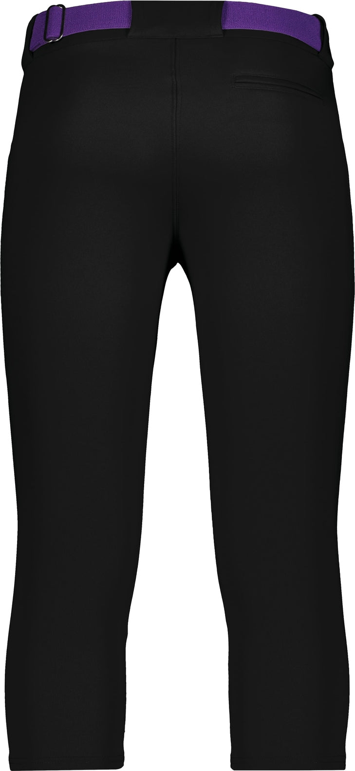 Rear View of BLACK LDS GAMER CLASSIC SFTBLL PANT