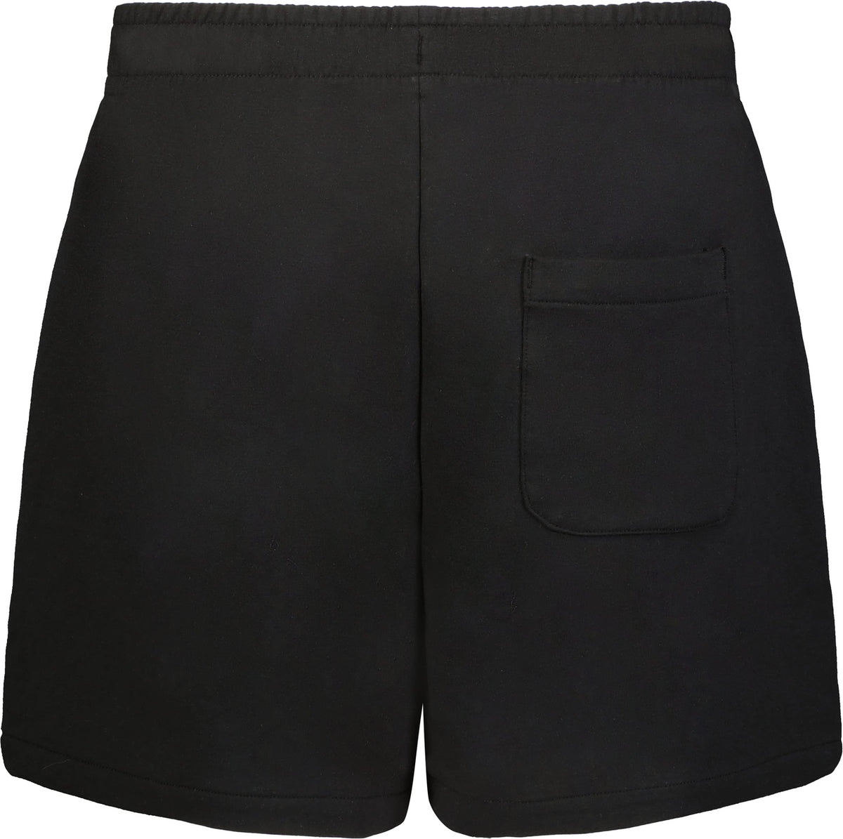 Rear View of BLACK LDS HERITAGE PREP SHORTS