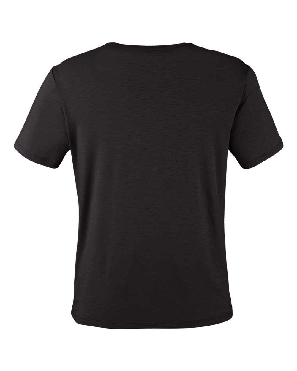 Rear View of Black Lumasof T-Shirt - MDP1655
