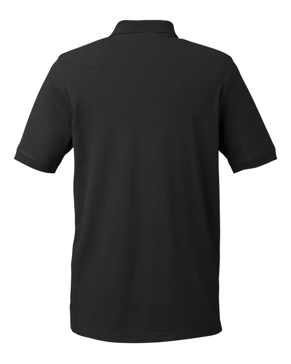 Front View of Black Men's New Classics® Performance Polo - DG100
