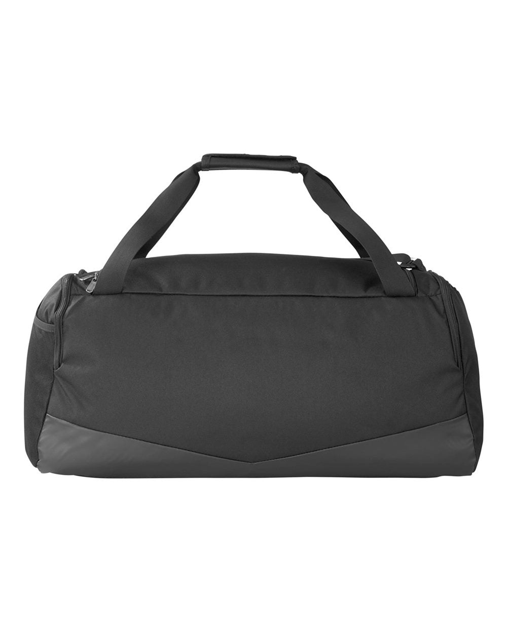 Rear View of Black/ Metallic Silver Undeniable 5.0 MD duffle bag - 1369223 plain