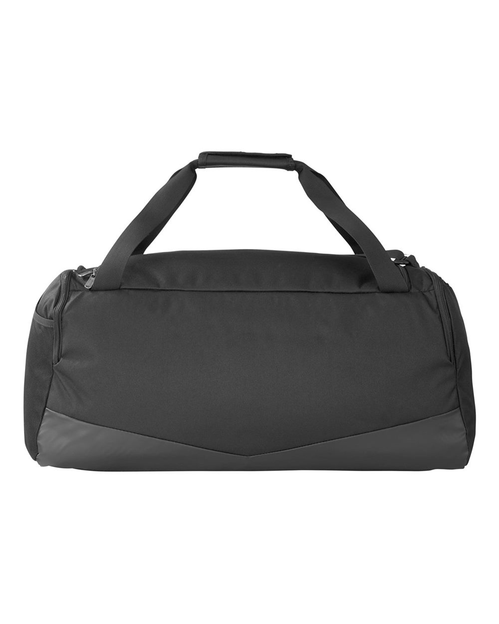 Rear View of Black/ Metallic Silver Undeniable 5.0 MD duffle bag - 1369223 plain