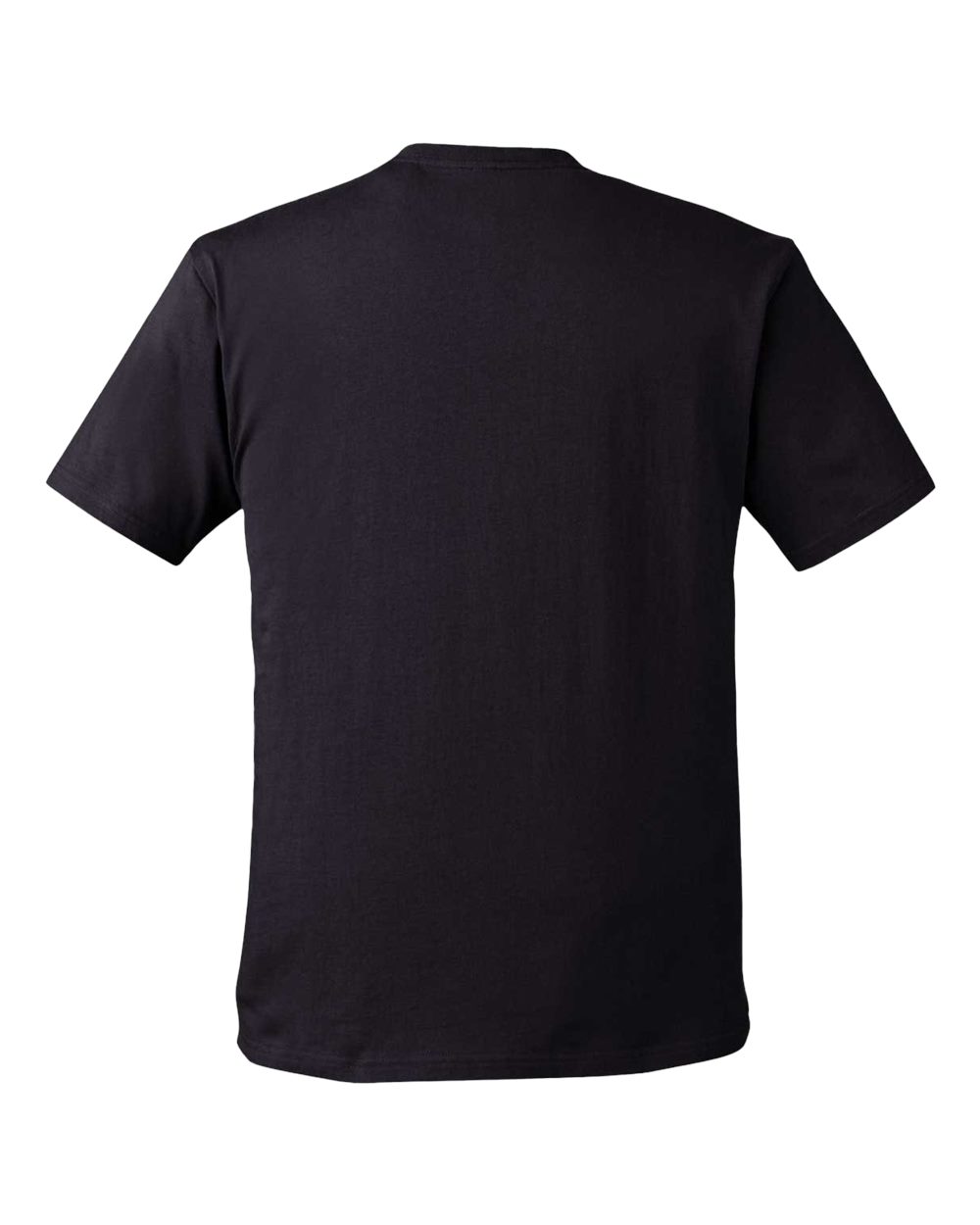 Rear View of Black Reclaimist Vibes T-Shirt - EC1070
