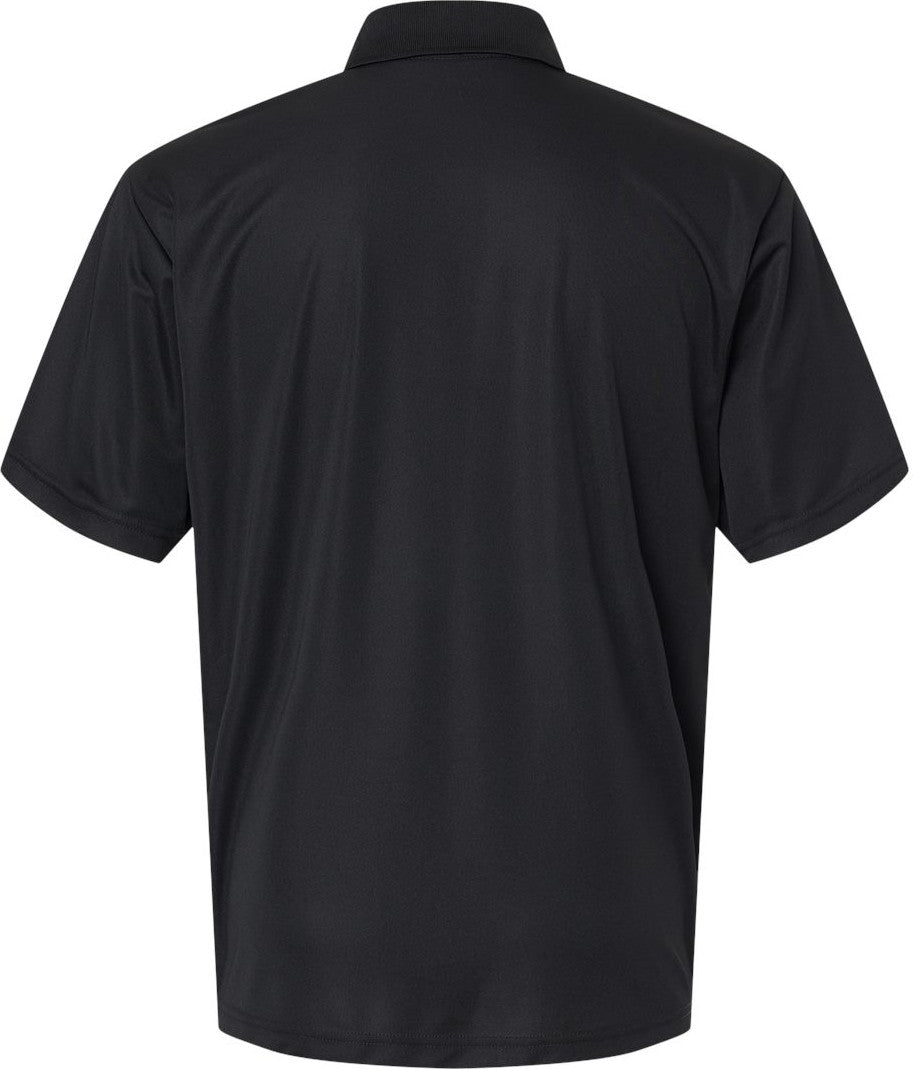 Rear View of Black Sebring Performance Polo - 500