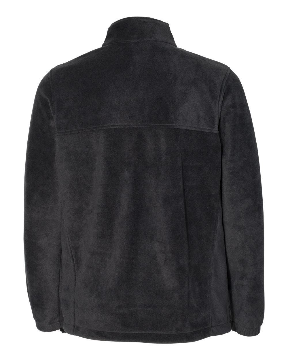 Rear View of Black Steens Mountain™ Fleece Quarter-Zip Pullover - 162019