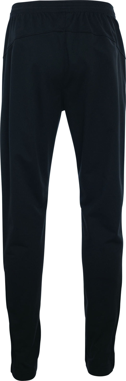 Rear View of BLACK TAPERED LEG PANT
