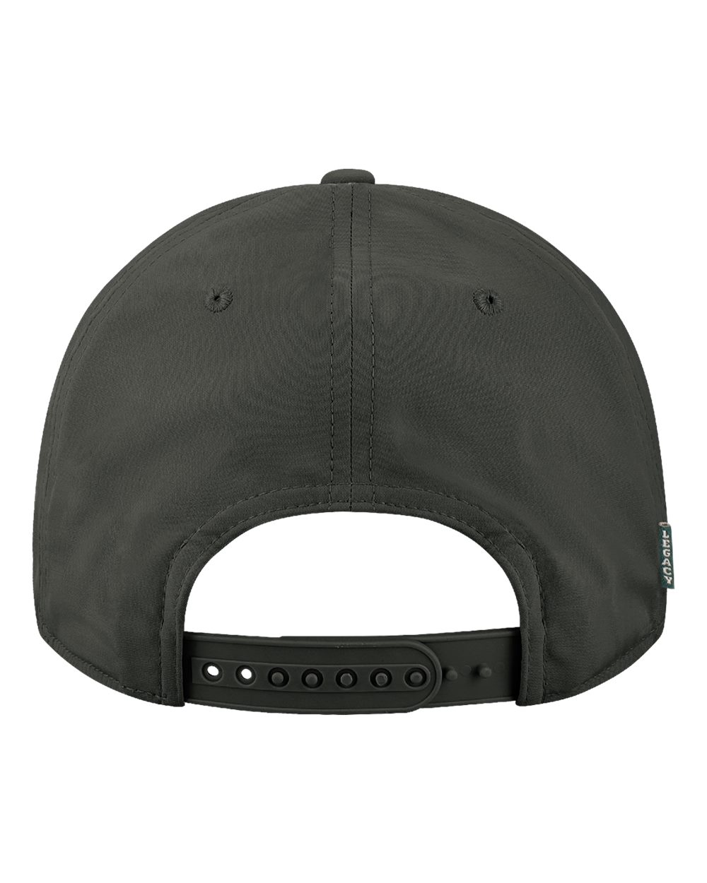 Rear View of Black The Caddy Adjustable Cap - CADDY plain