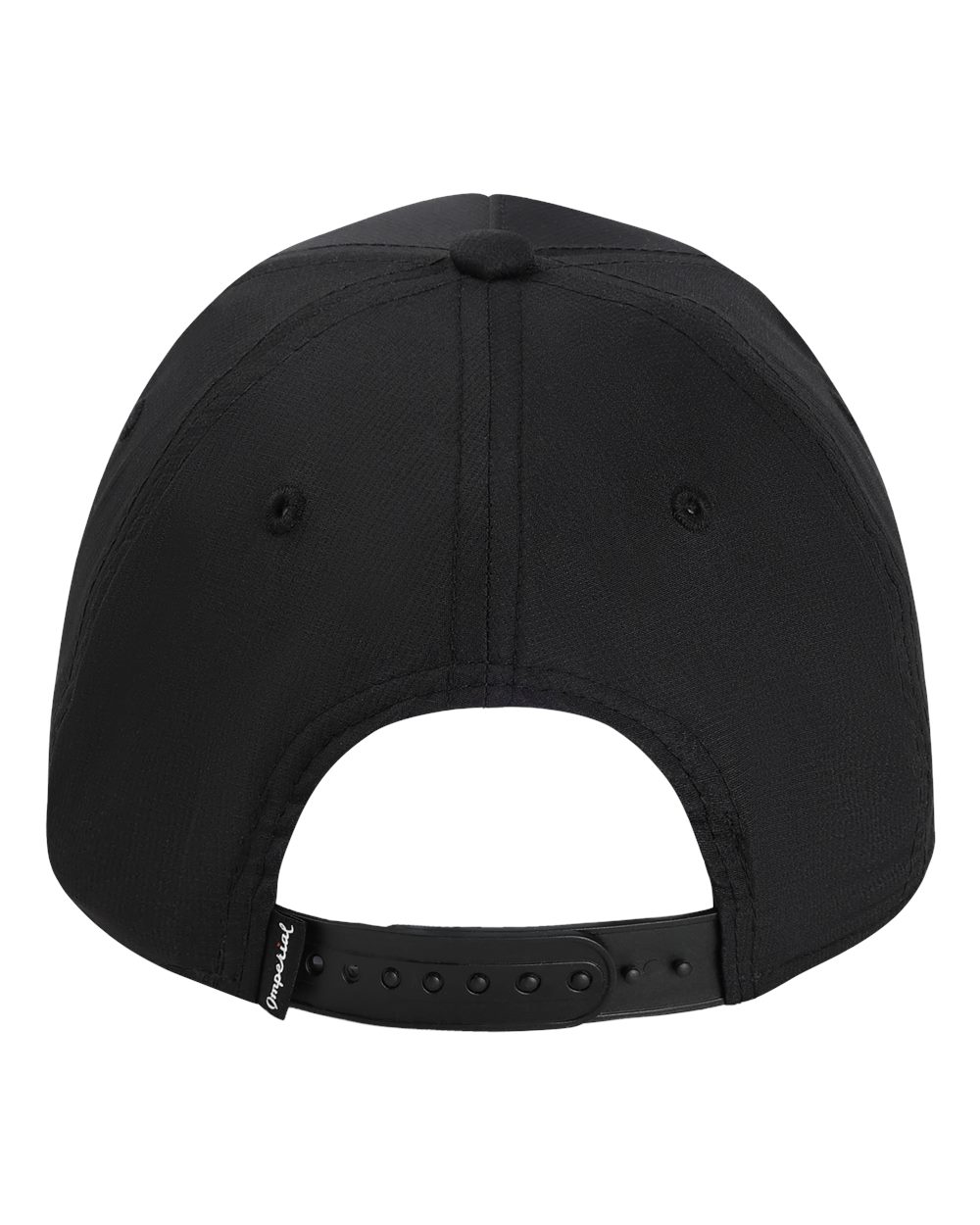 Front View of Black The Corral Women's Cap - L5059