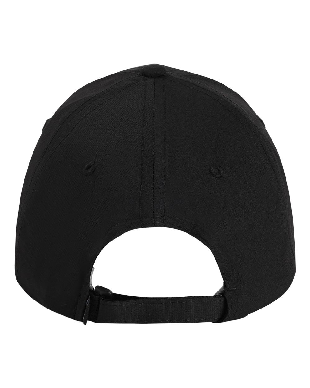 Front View of Black The Original Small Fit Women's Performance Cap - L210P