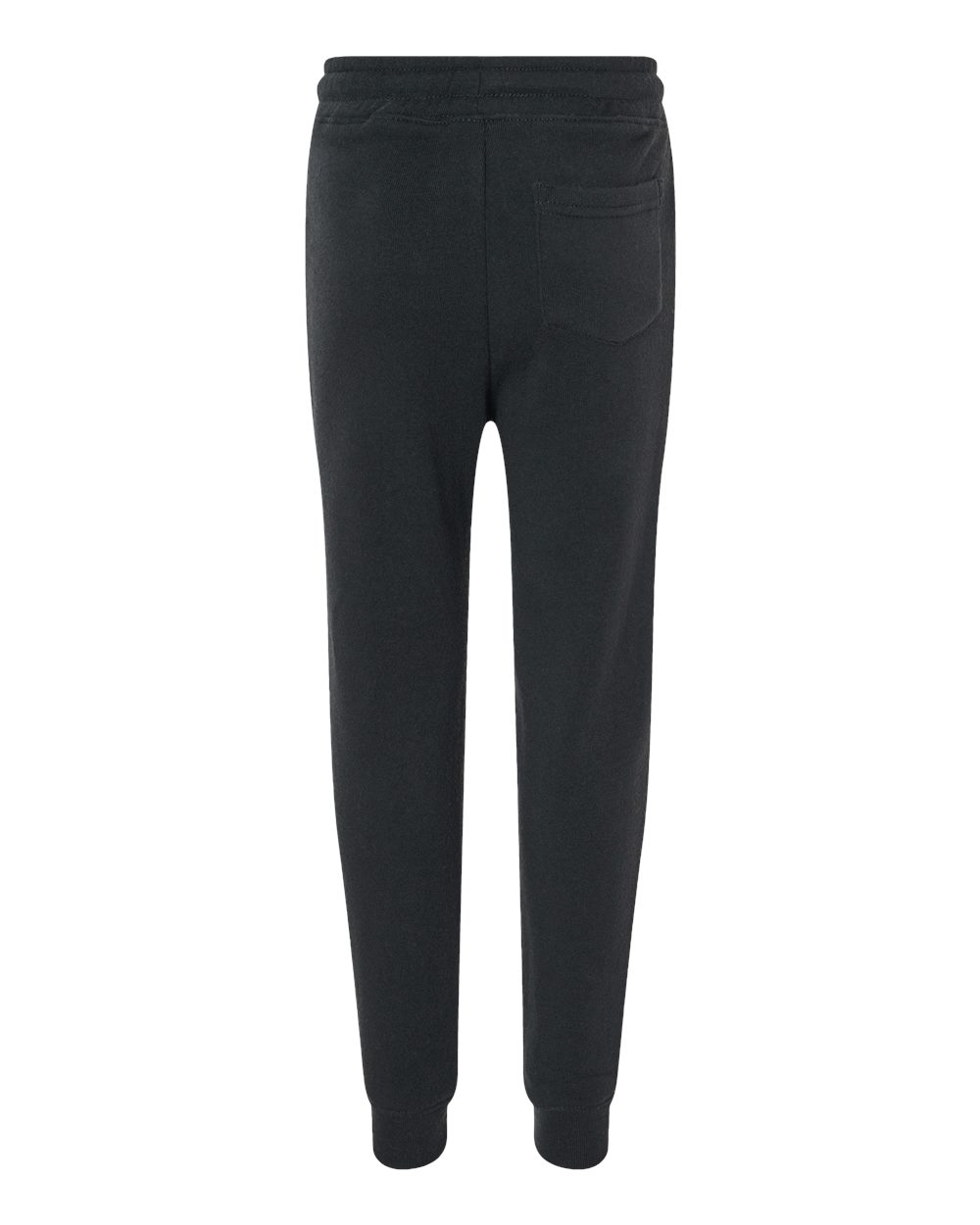 Front View of Black Toddler Lightweight Special Blend Sweatpants - PRM11PNT