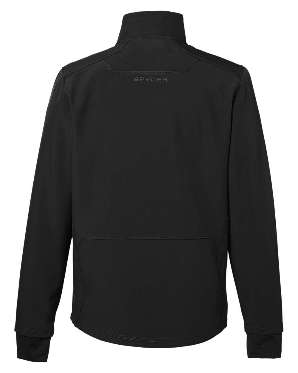Rear View of Black Touring Jacket - S17742