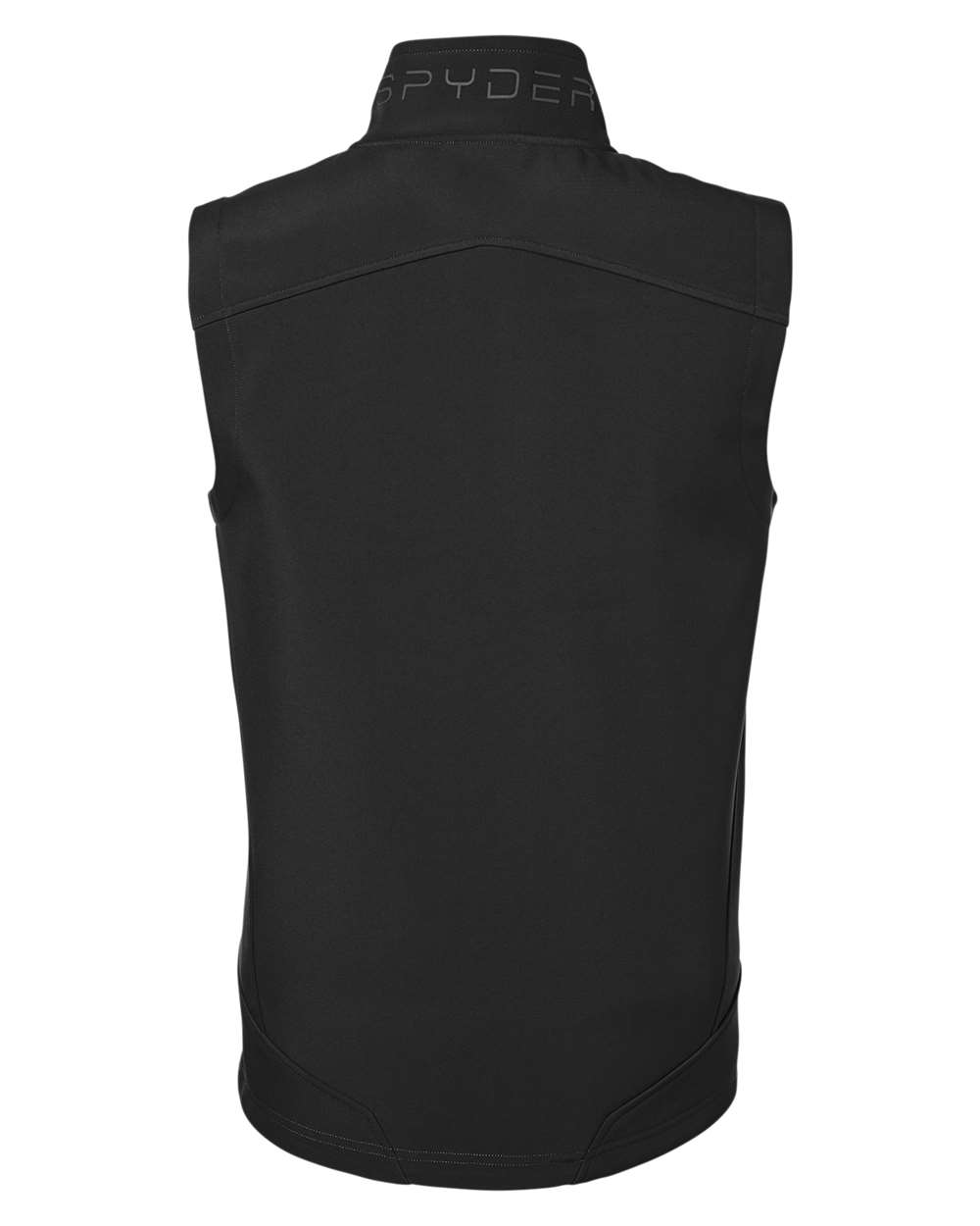 Rear View of Black Touring Vest - S17749