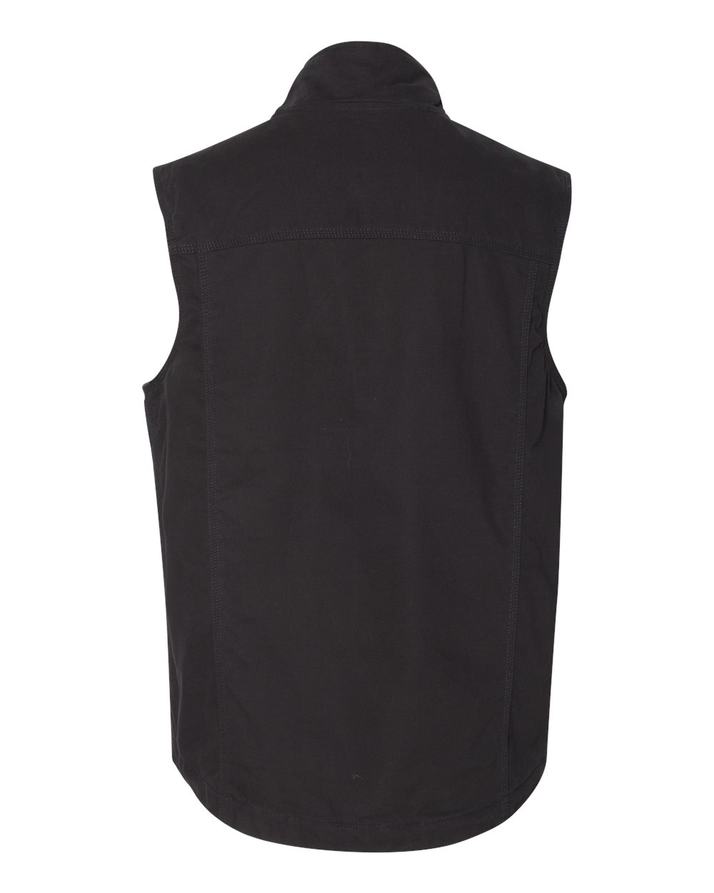 Front View of Black Trek Canyon Cloth™ Vest - 5068