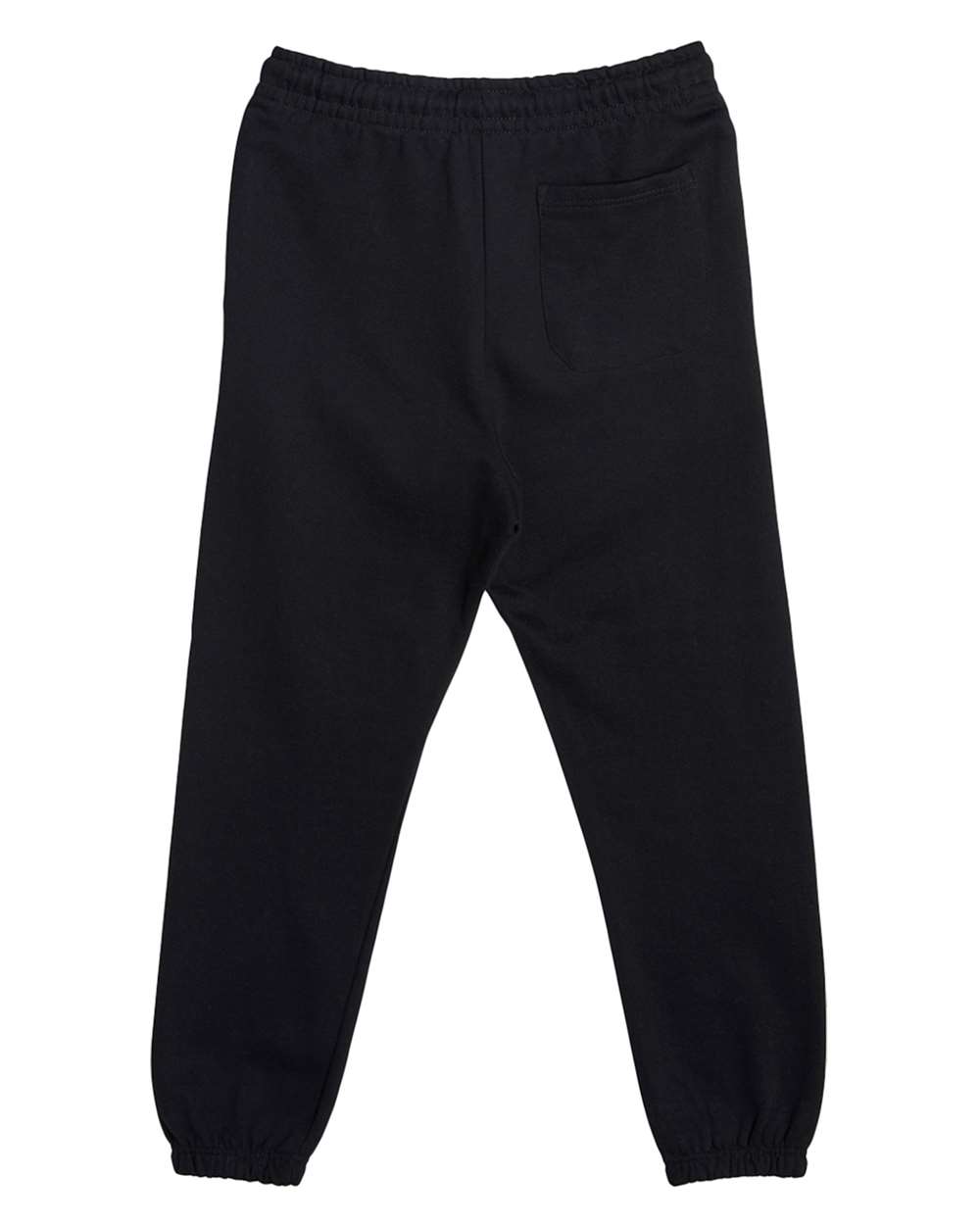 Front View of Black Urban Joggers - LS16006
