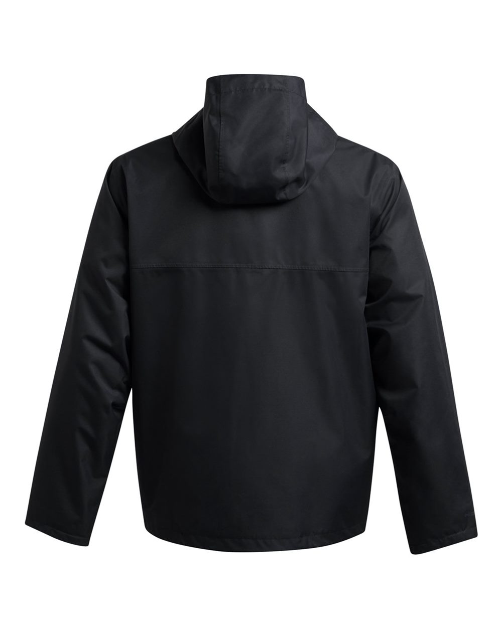 Rear View of Black/ White Porter 3-in-1 2.0 Jacket - 1371585 plain