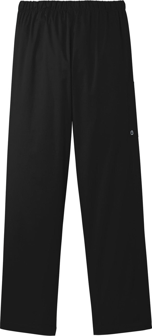 Front View of Black Wink Women's Tall WorkFlex Cargo Pant WW4550T