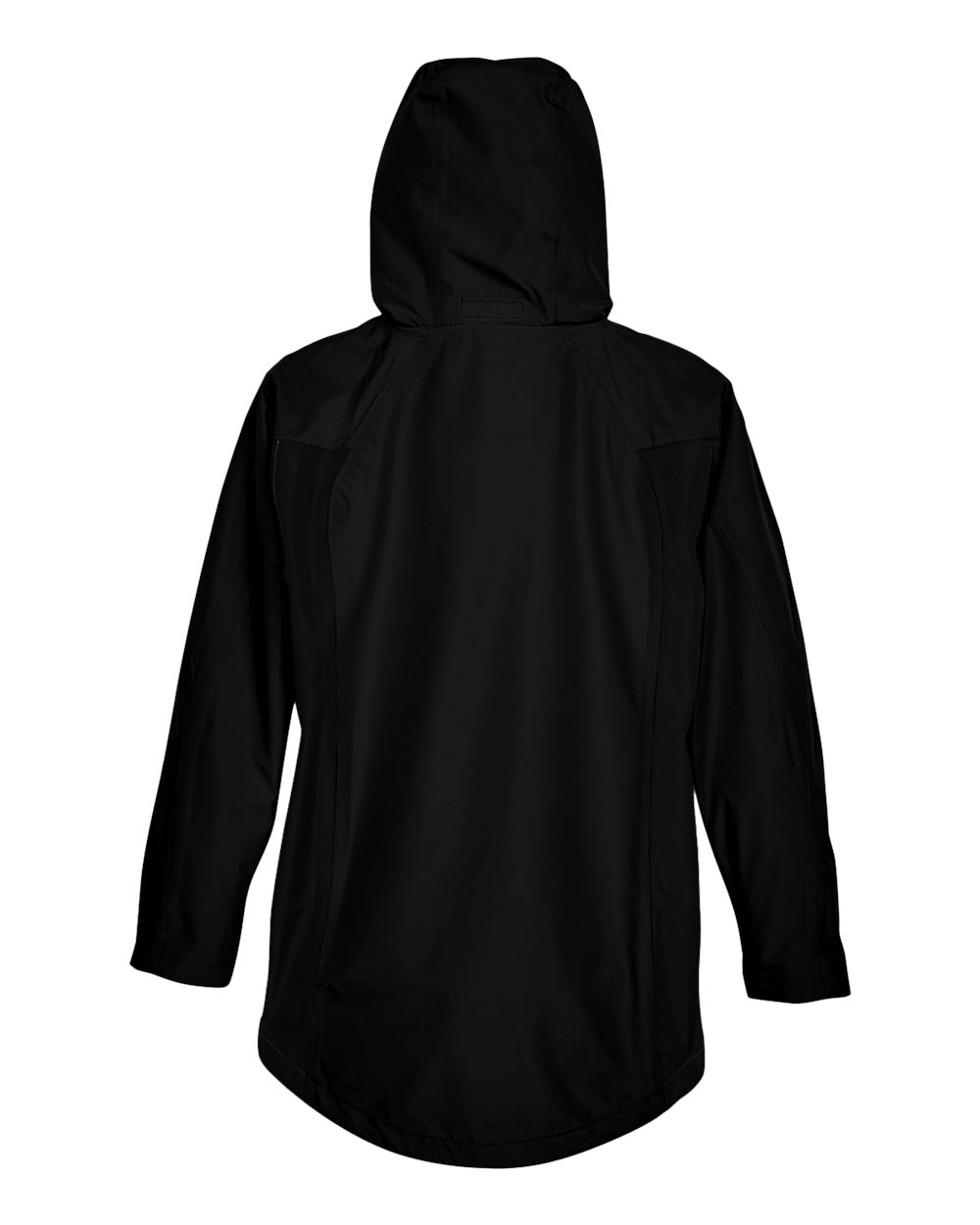 Front View of Black Women's Dominator Waterproof Jacket - TT86W
