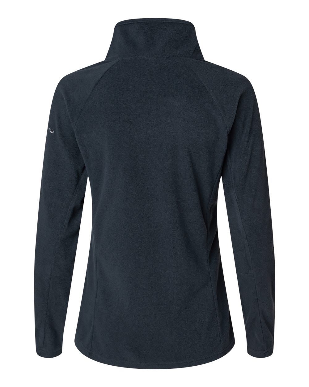Rear View of Black Women&#39;s Glacial™ IV Half-Zip Fleece Pullover - 212495