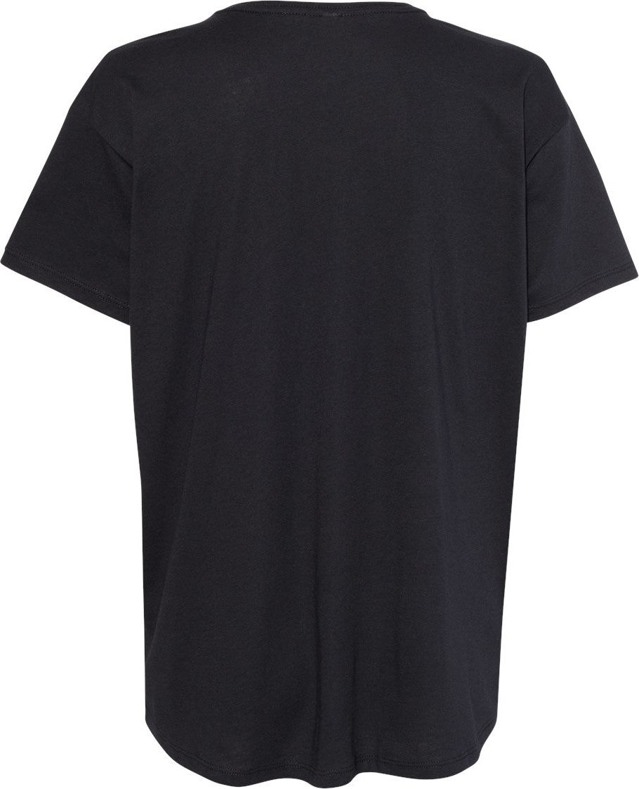 Front View of Black Women’s Ideal Flow T-Shirt - 1530