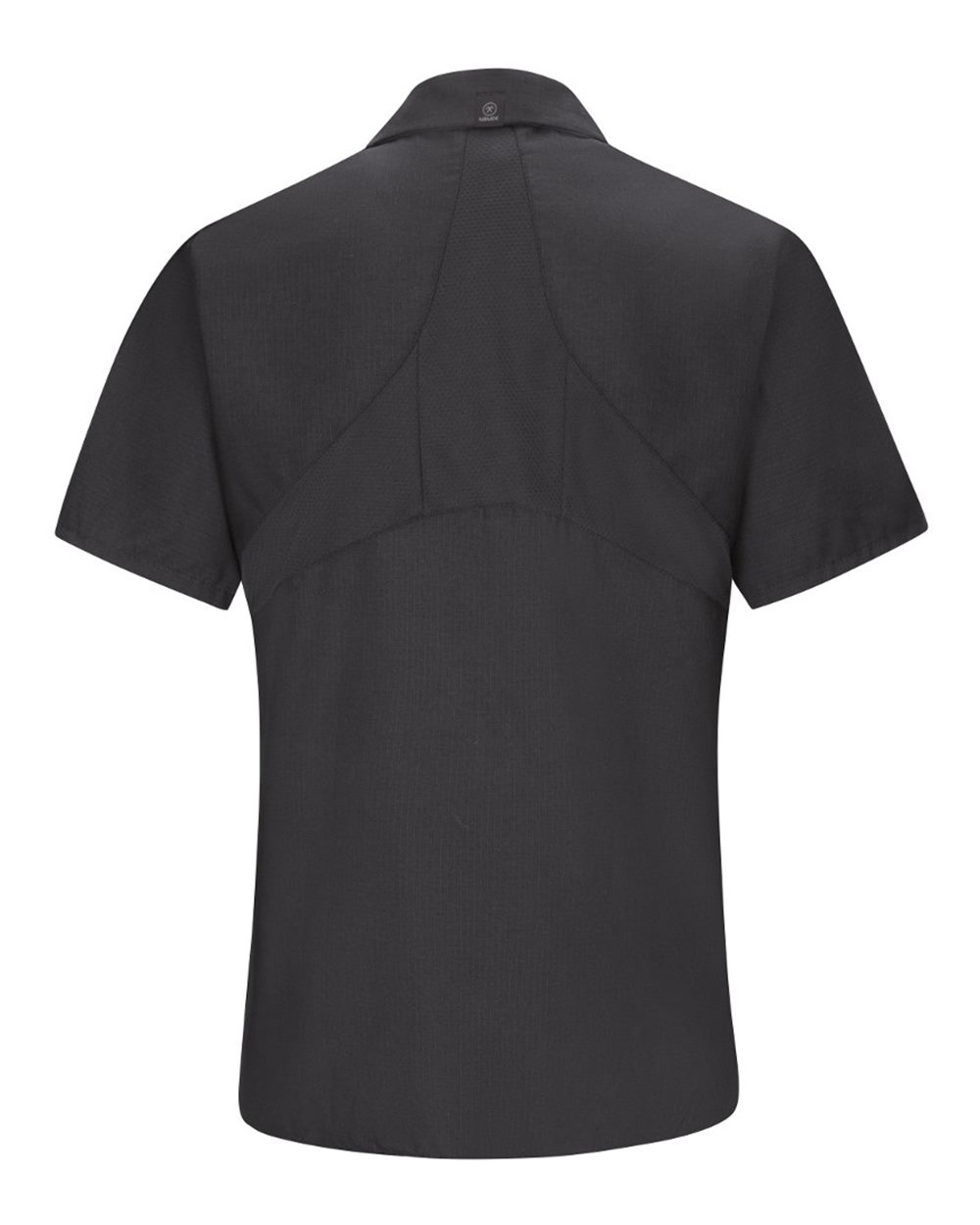 Front View of Black Women's Mimix Work Shirt - SX21