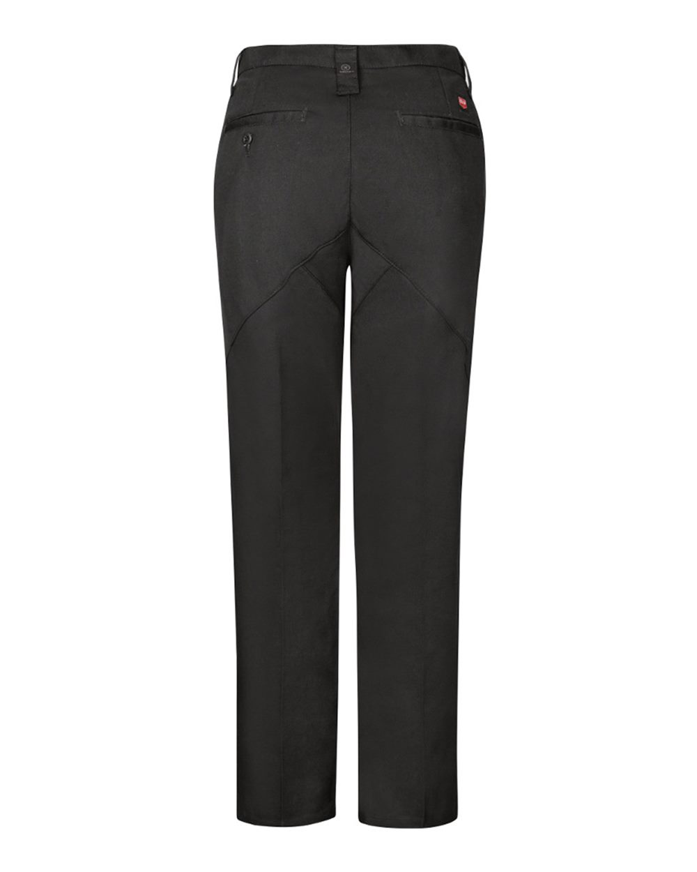 Rear View of Black Women's Mimix™ Utility Pants Extended Sizes - PX61EXT
