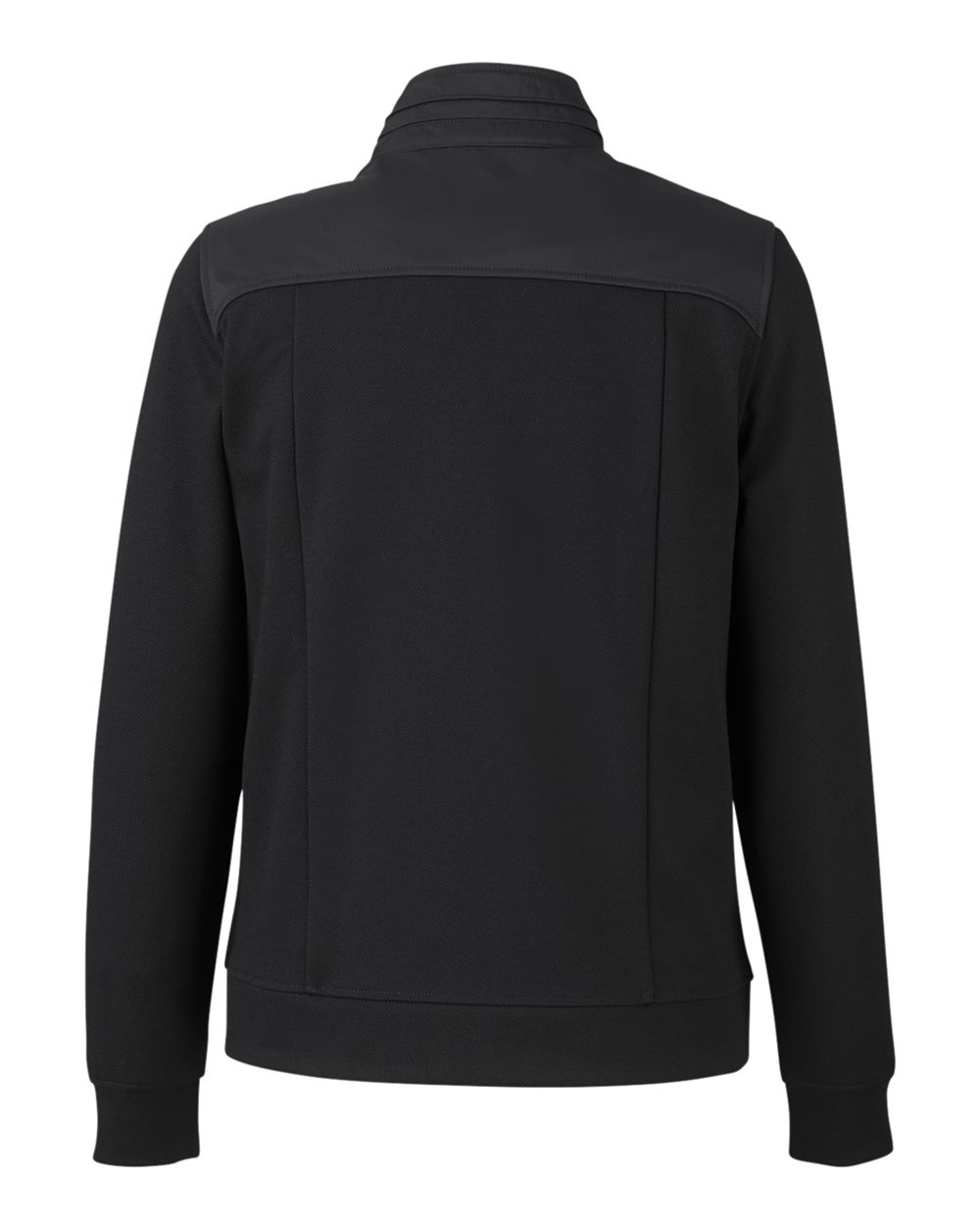 Front View of Black Women's New Classics® Club Jacket - DG71W