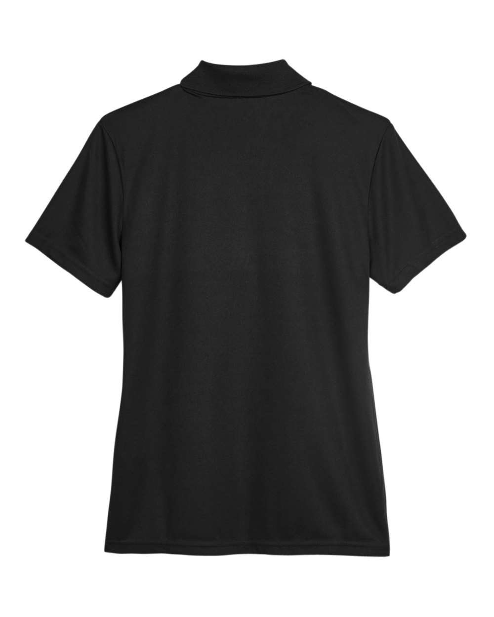 Front View of Black Women's Origin Performance Piqué Polo - 78181