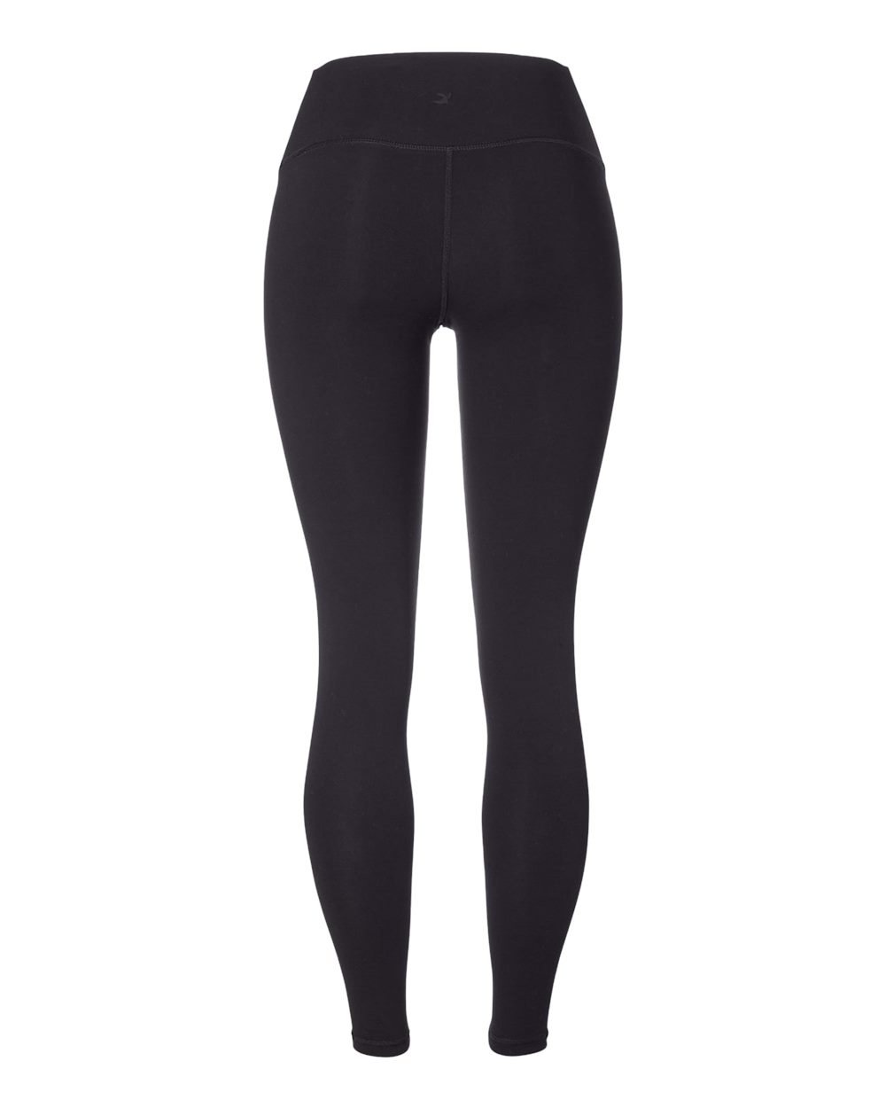 Rear View of Black Women's Pure Legging - PDPZ013