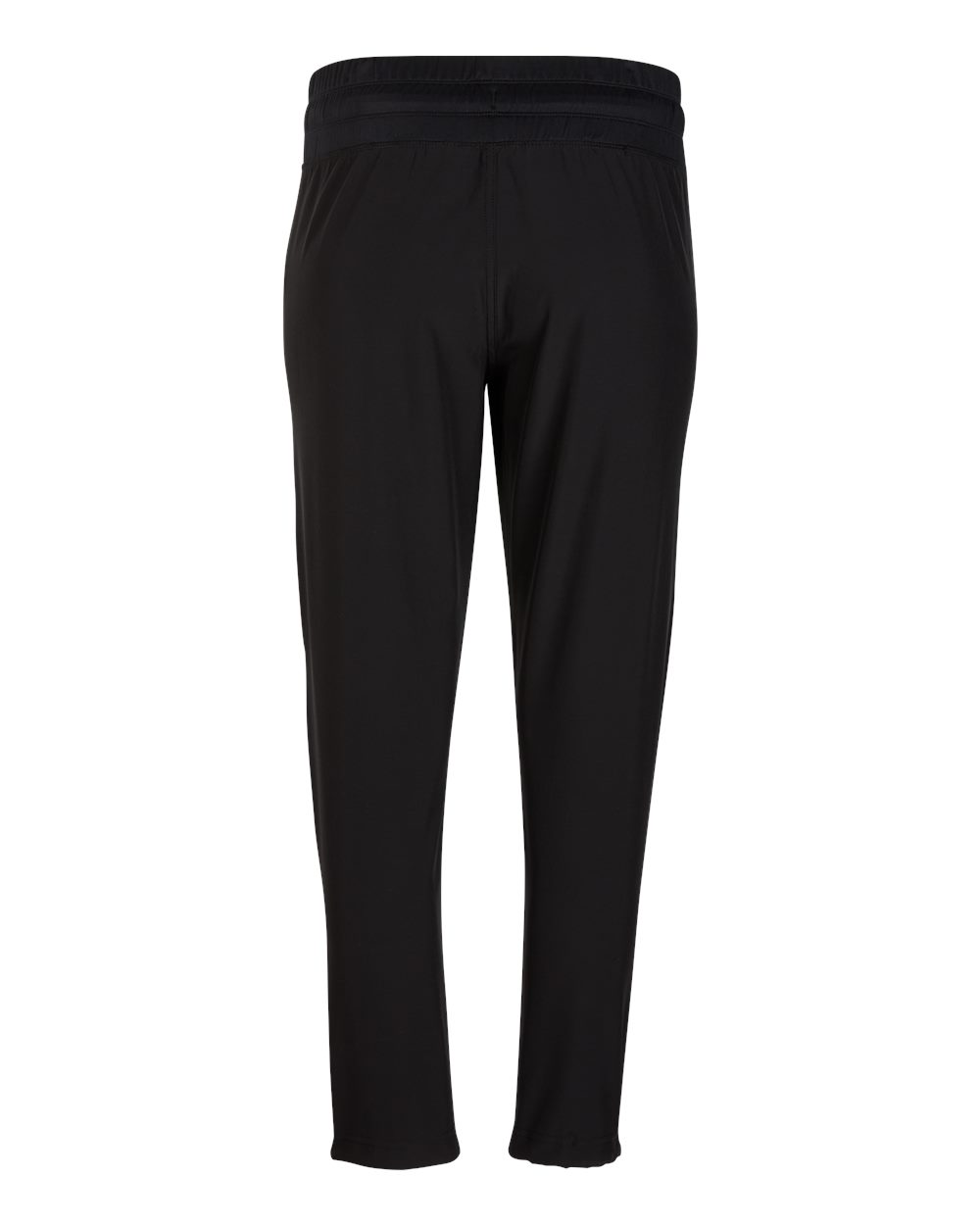 Front View of Black Women's Sport Joggers - BW6201