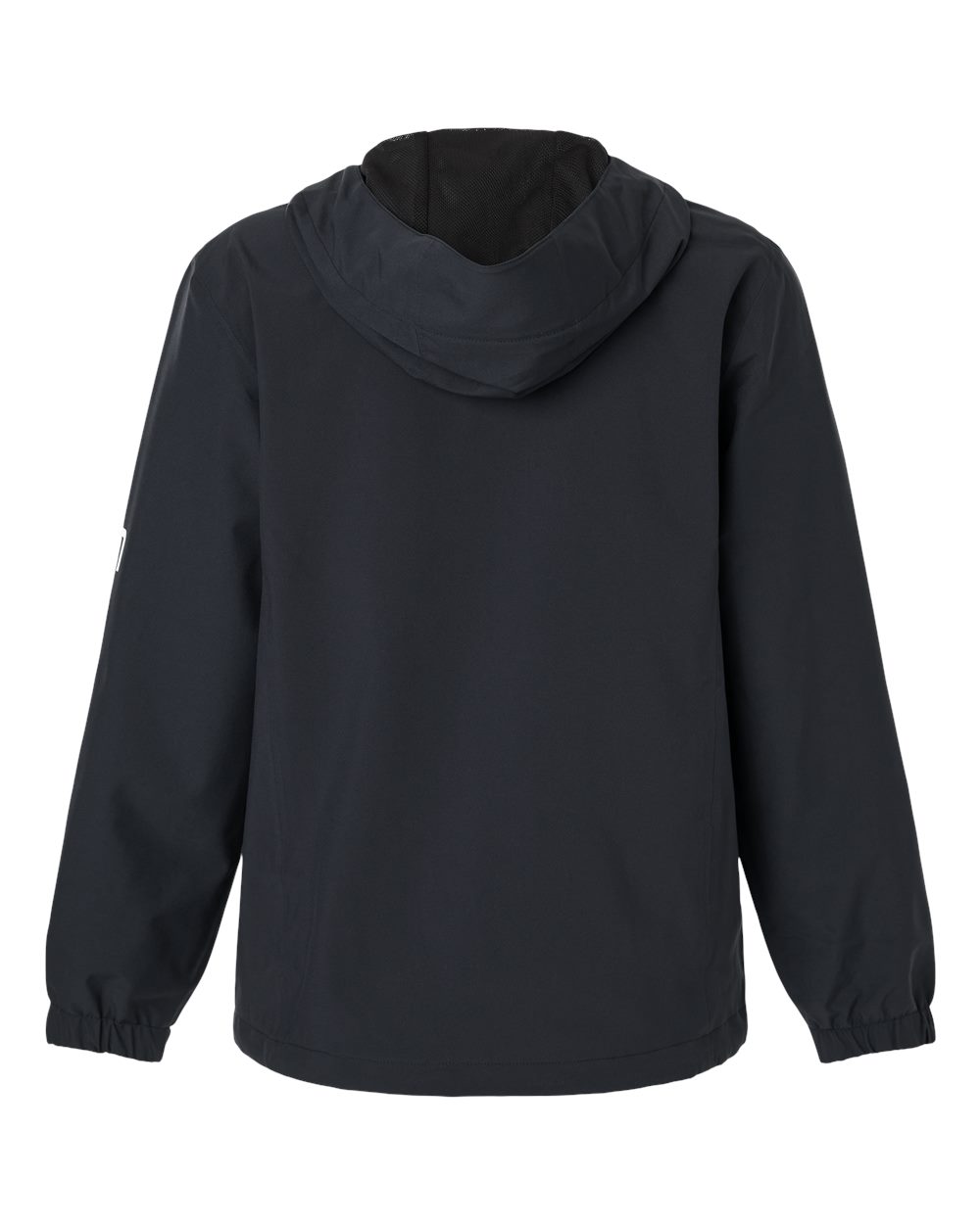 Rear View of Black Women's Storm Rain Jacket - H640027