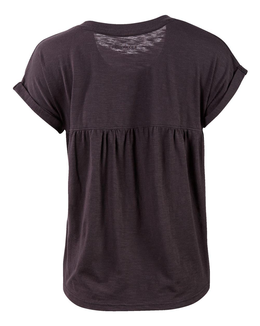 Front View of Black Women's Sweet T-Shirt - BW2102