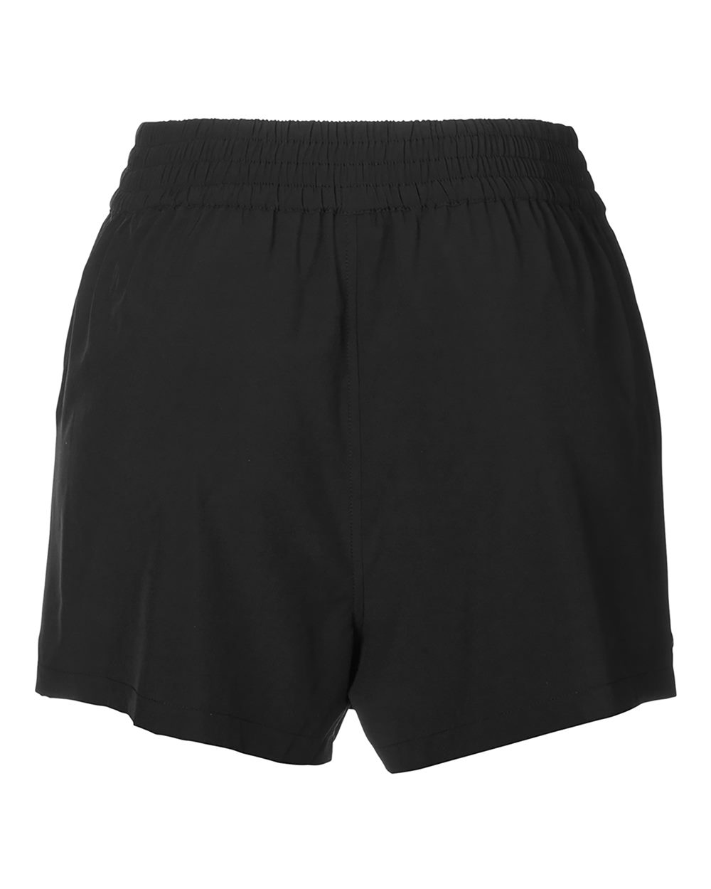 Rear View of Black Women's Sydney Short - PDP7056