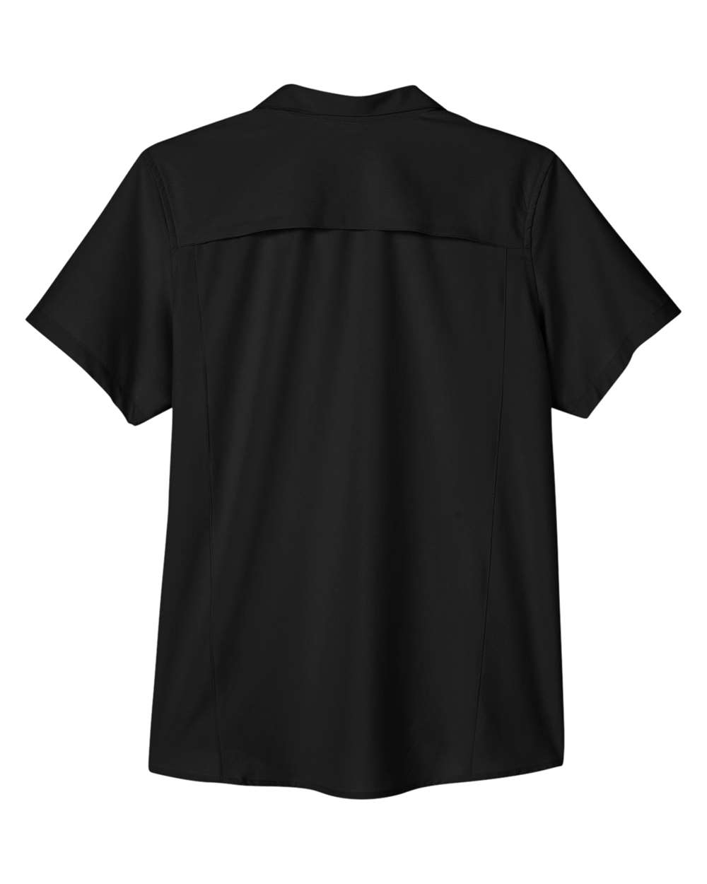 Front View of Black Women's Ultra UVP® Marina Shirt - CE510W