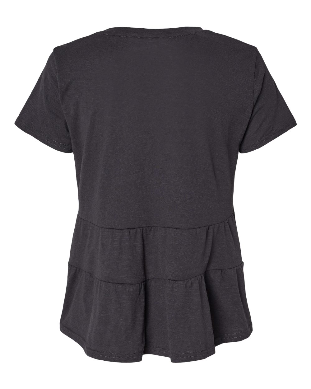 Front View of Black Women's Willow T-Shirt - BW2401