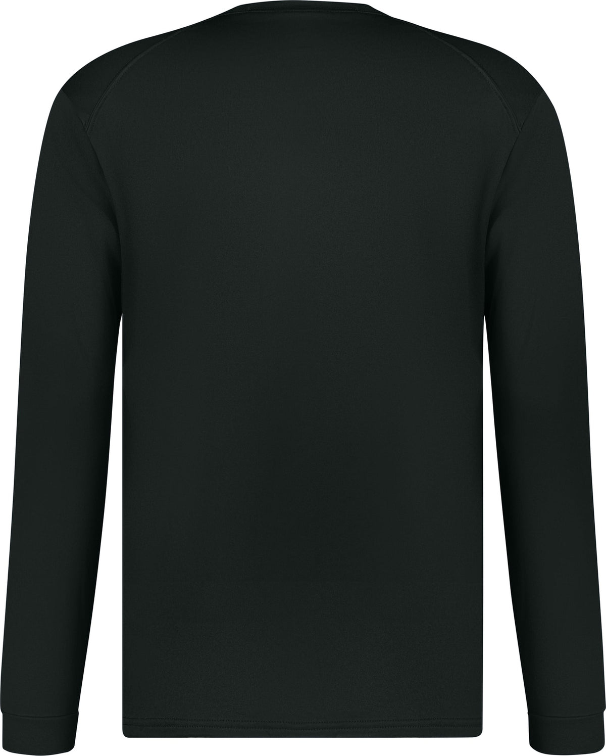 Rear View of BLACK YOUTH B-CORE L/S TEE