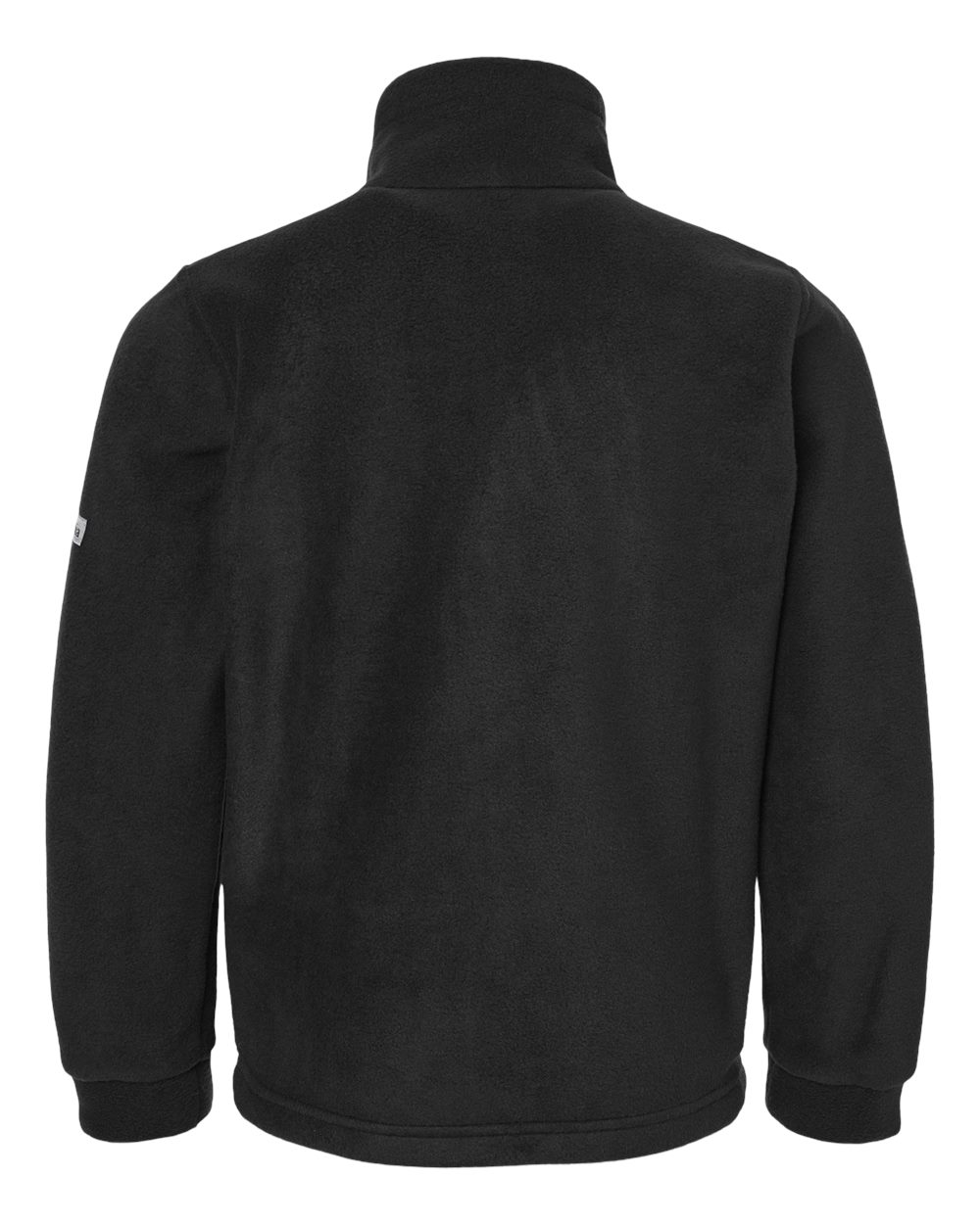 Rear View of Black Youth Steens Mountain™ II Fleece Full-Zip Jacket - 212479