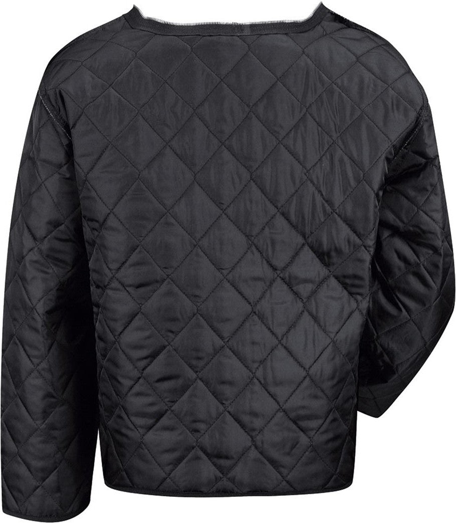 Front View of Black Zip-In/Zip-Out Liner - LN30