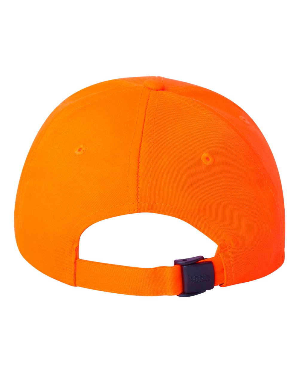 Front View of Blaze Orange Safety Cap - SN100