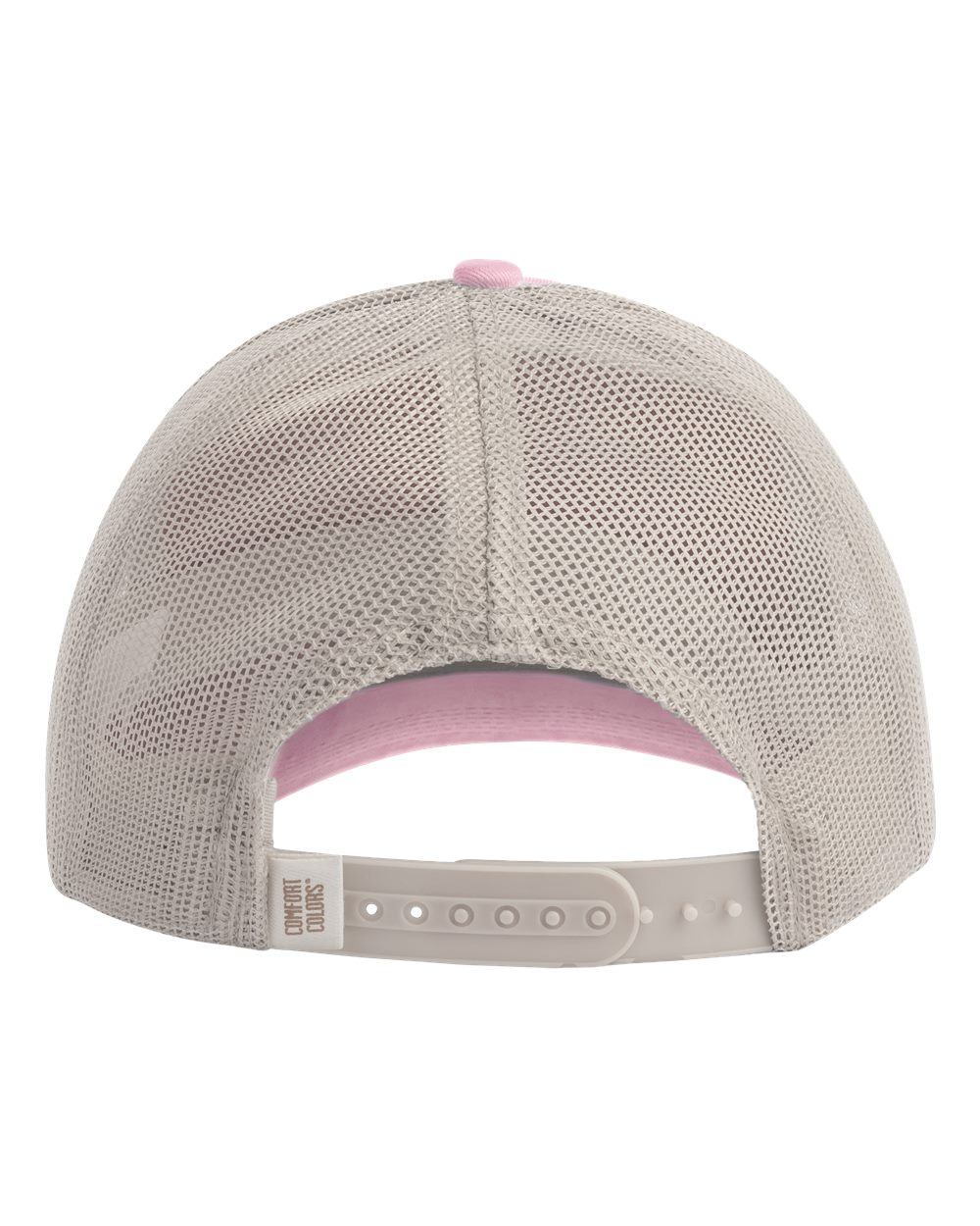 Rear View of Blossom Sunwashed Trucker Cap - CCST0