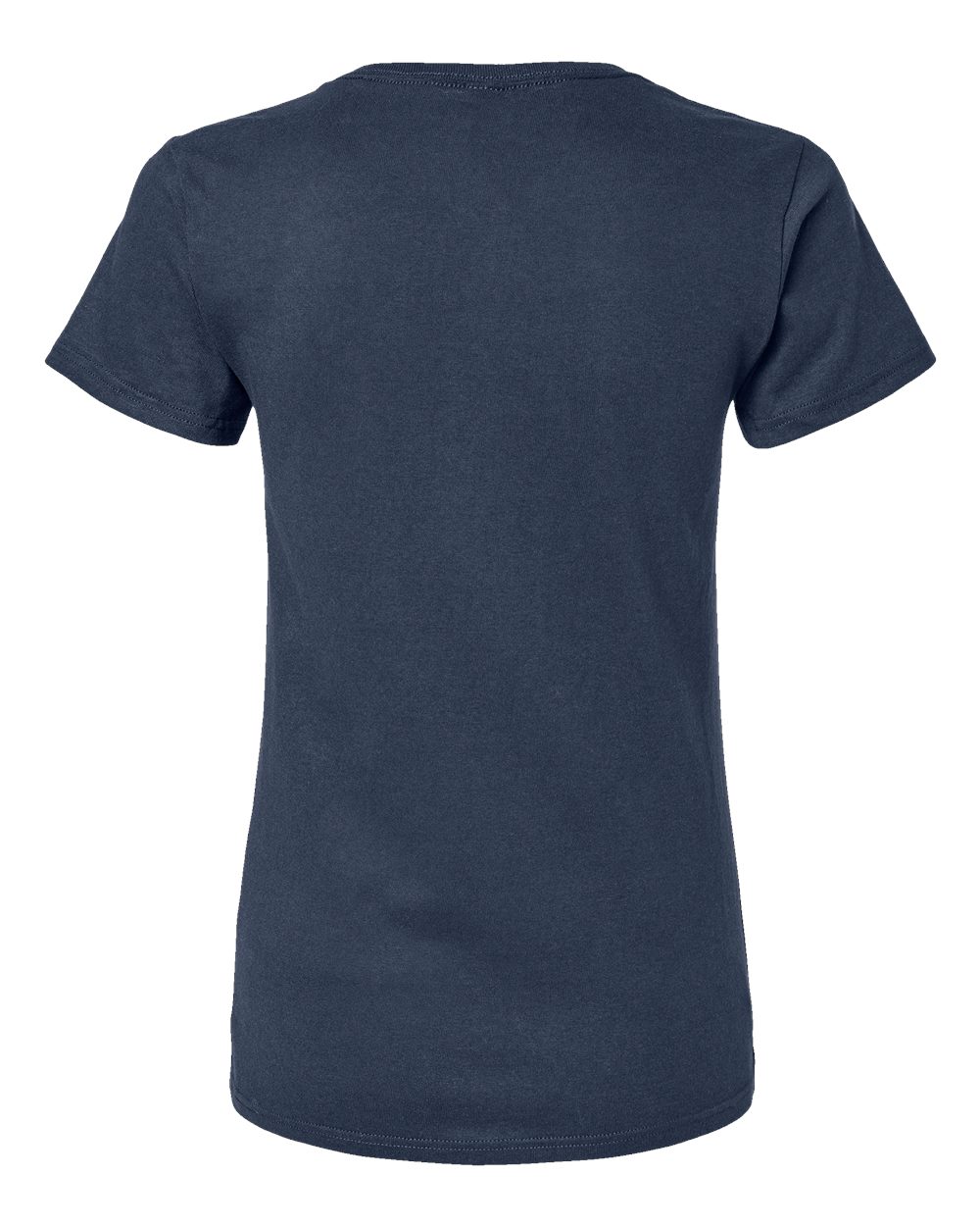 Front View of Blue Dusk Heavy Cotton™ Women’s T-Shirt - 5000L