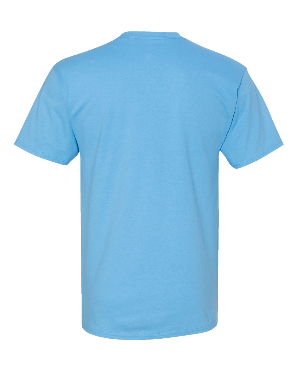 Rear View of Blue Horizon Authentic T-Shirt - 5250