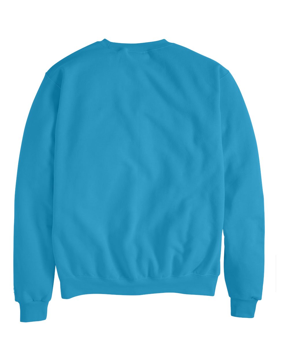 Front View of Blue Lagoon Powerblend® Crewneck Sweatshirt - S600