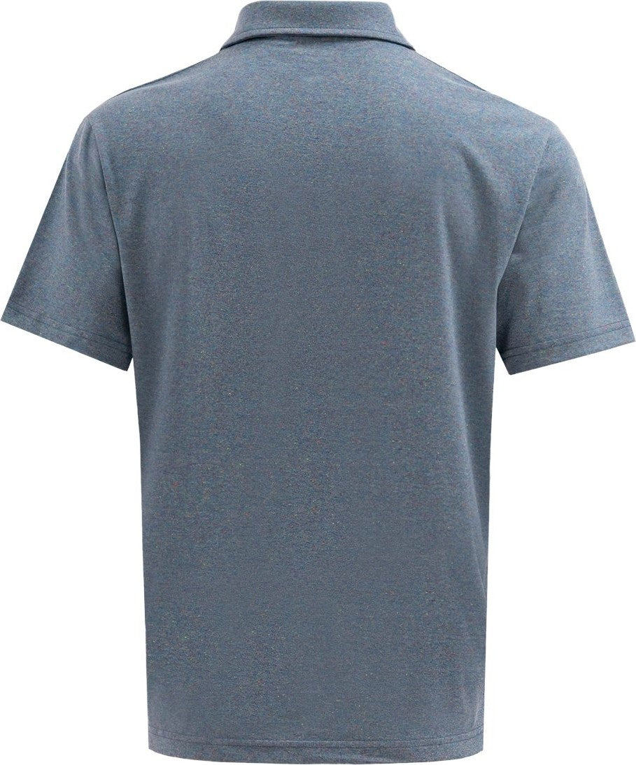 Front View of Blue Rainbow Eco Polo - EC500