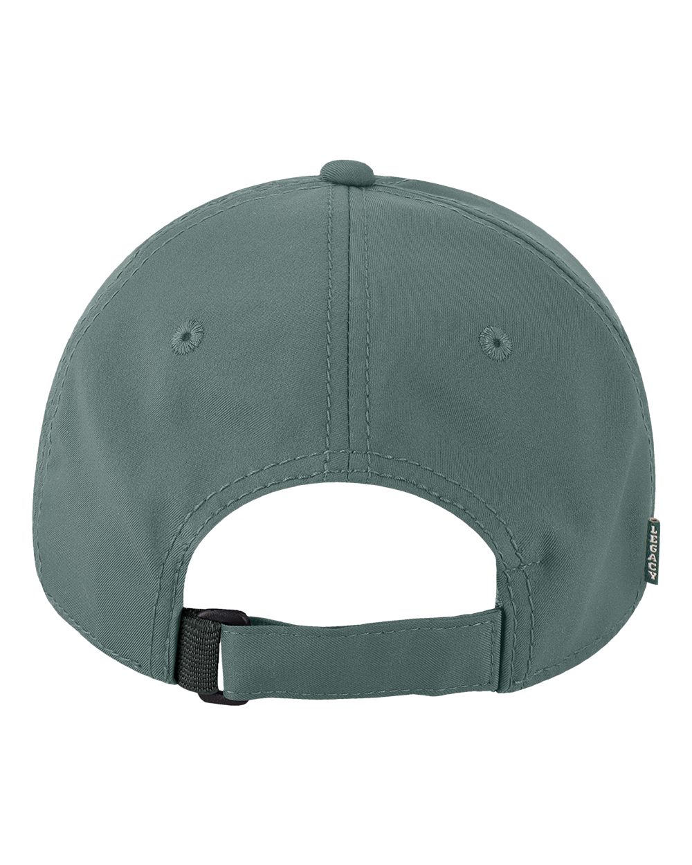 Front View of Blue Steel Cool Fit Adjustable Cap - CFA